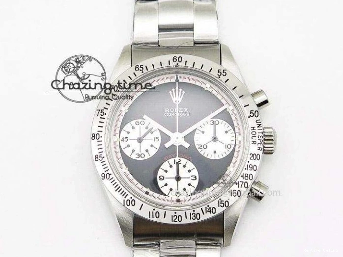 0520 Durable Daytona 116508 QF 1:1 Best Edition Black Dial on YG Bracelet SH4130 V3 (Gain Weight) 1717
